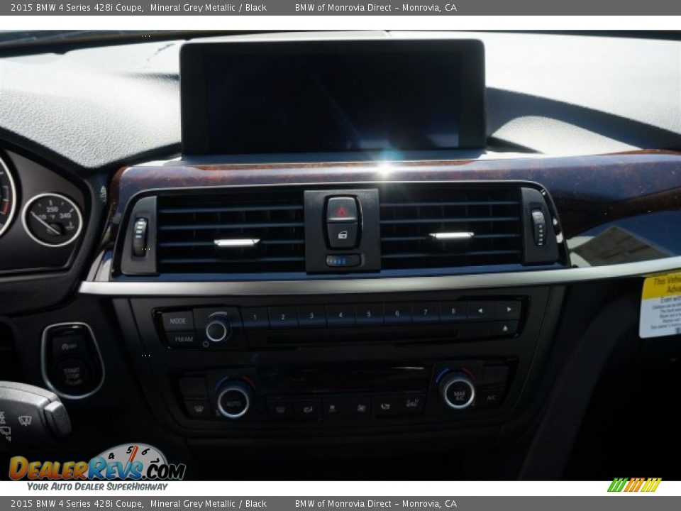 2015 BMW 4 Series 428i Coupe Mineral Grey Metallic / Black Photo #8