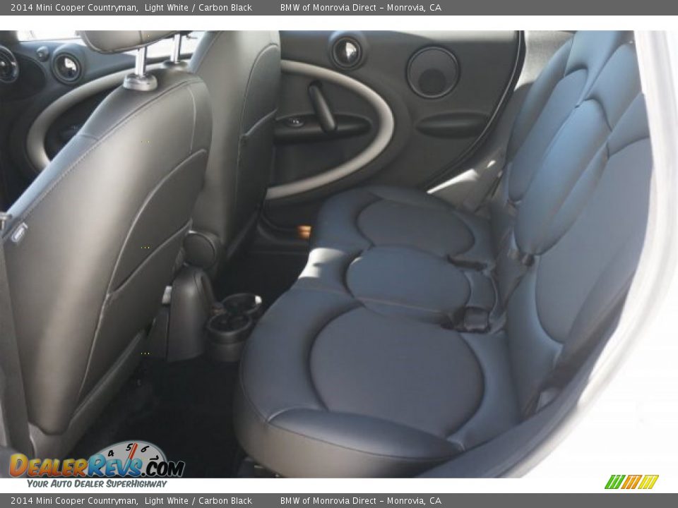 2014 Mini Cooper Countryman Light White / Carbon Black Photo #5