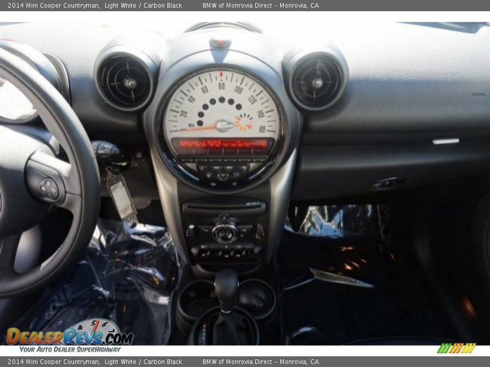 2014 Mini Cooper Countryman Light White / Carbon Black Photo #7