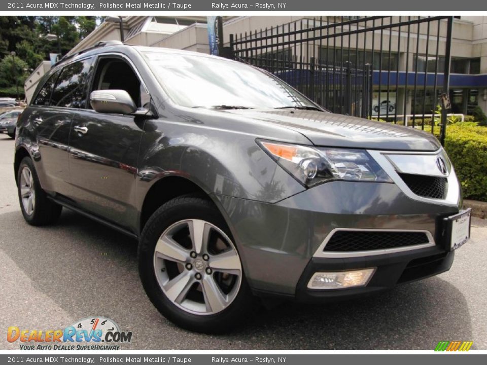 2011 Acura MDX Technology Polished Metal Metallic / Taupe Photo #1