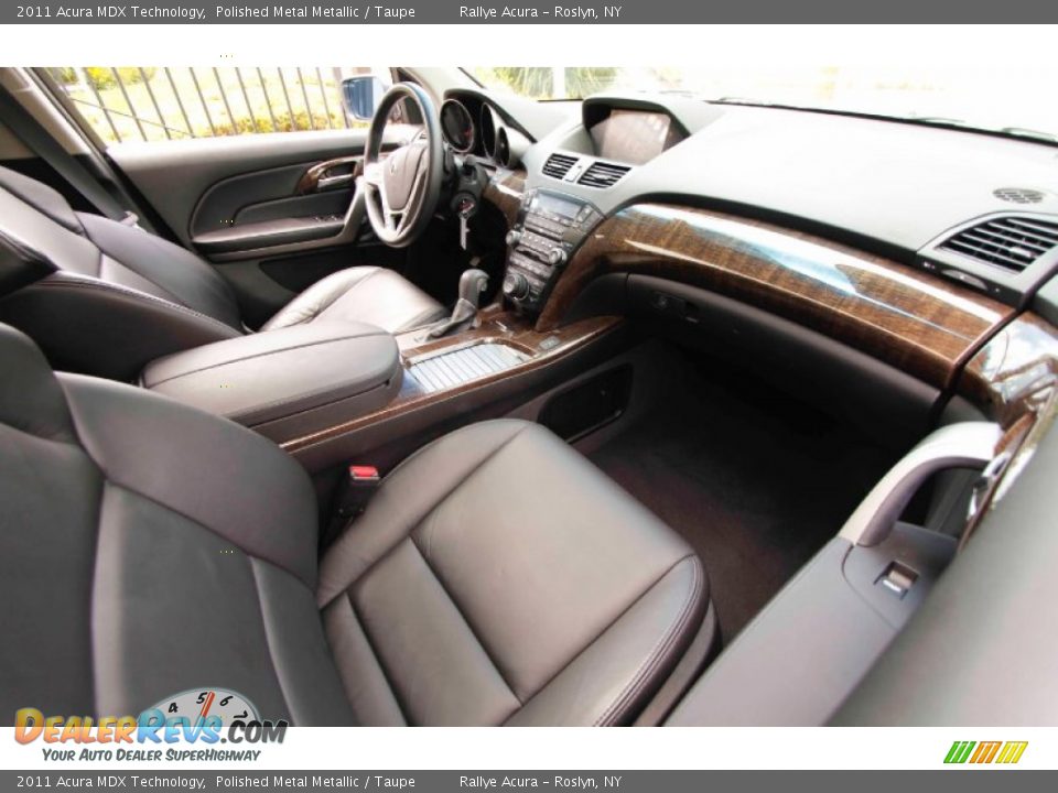 2011 Acura MDX Technology Polished Metal Metallic / Taupe Photo #13