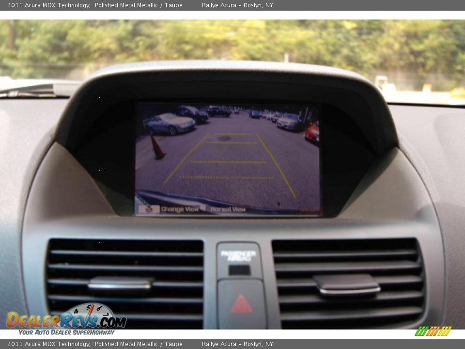 2011 Acura MDX Technology Polished Metal Metallic / Taupe Photo #16