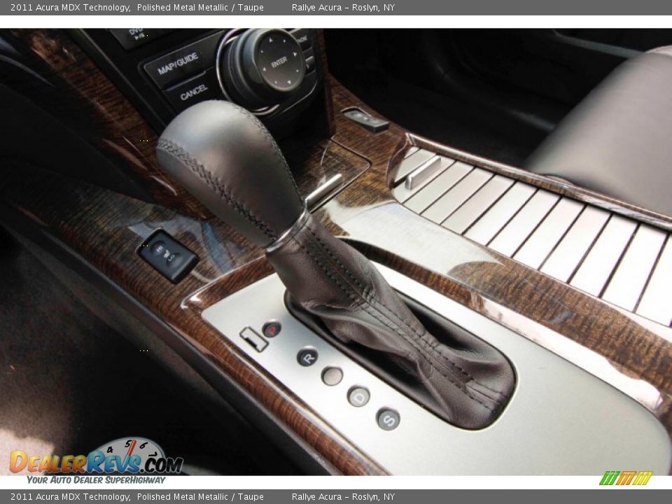 2011 Acura MDX Technology Polished Metal Metallic / Taupe Photo #17