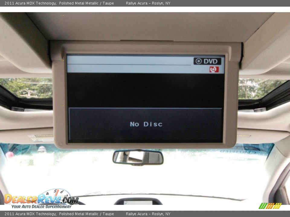 2011 Acura MDX Technology Polished Metal Metallic / Taupe Photo #18