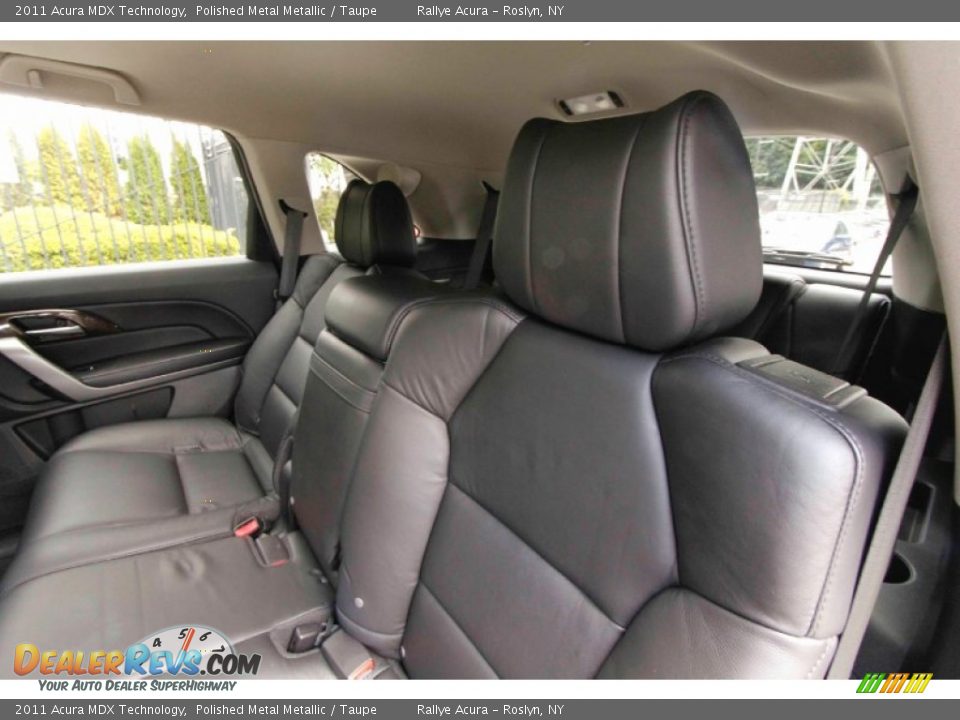 2011 Acura MDX Technology Polished Metal Metallic / Taupe Photo #20
