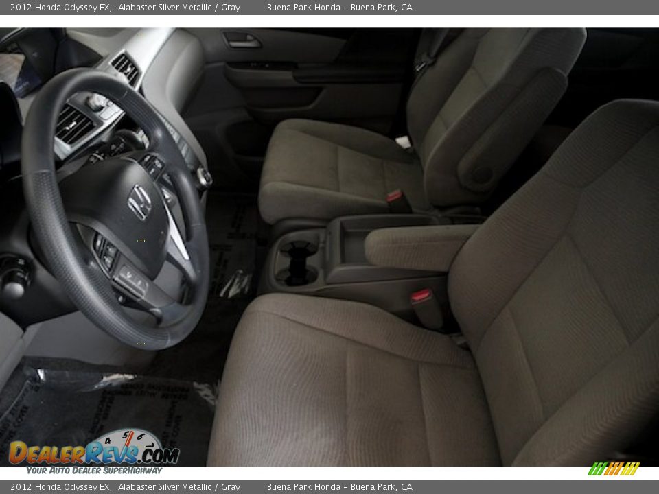 2012 Honda Odyssey EX Alabaster Silver Metallic / Gray Photo #3