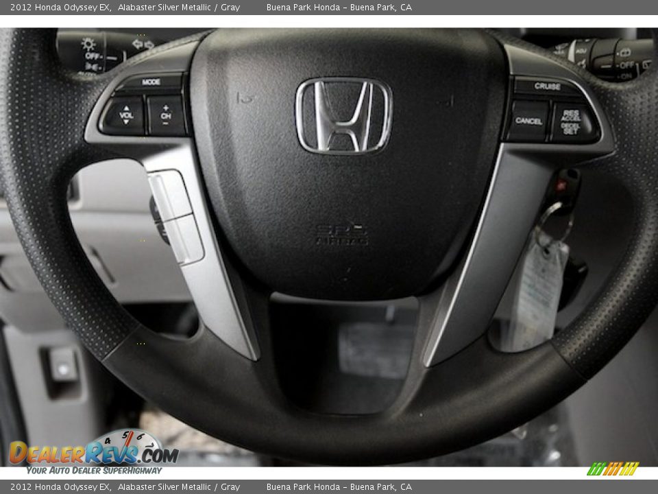 2012 Honda Odyssey EX Alabaster Silver Metallic / Gray Photo #6