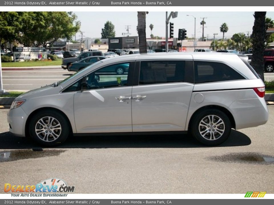 2012 Honda Odyssey EX Alabaster Silver Metallic / Gray Photo #10