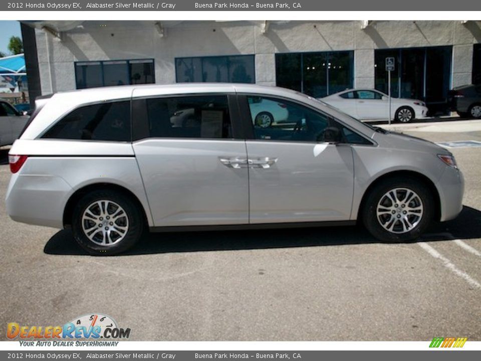 2012 Honda Odyssey EX Alabaster Silver Metallic / Gray Photo #13