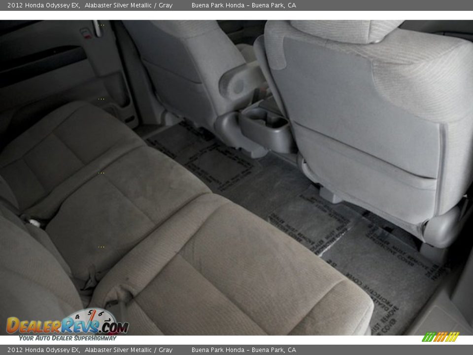 2012 Honda Odyssey EX Alabaster Silver Metallic / Gray Photo #24