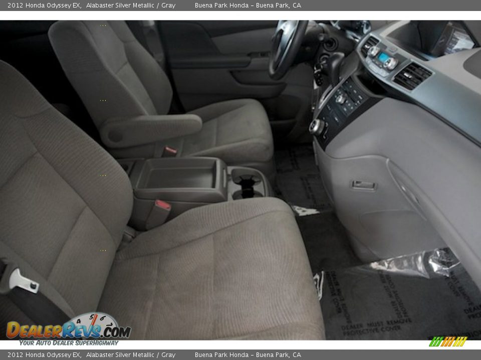 2012 Honda Odyssey EX Alabaster Silver Metallic / Gray Photo #25