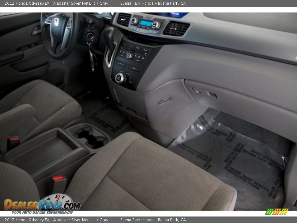 2012 Honda Odyssey EX Alabaster Silver Metallic / Gray Photo #26