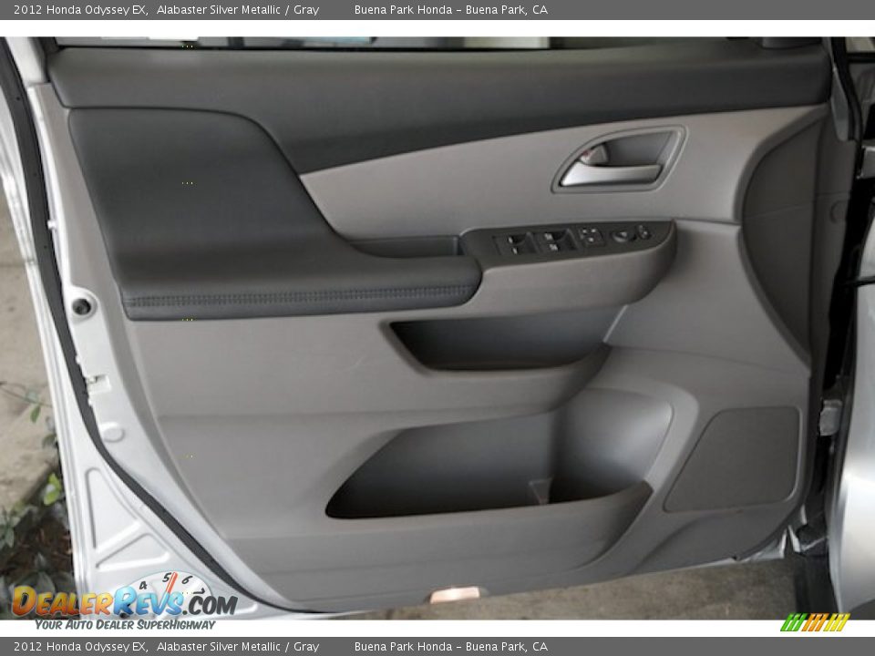 2012 Honda Odyssey EX Alabaster Silver Metallic / Gray Photo #30