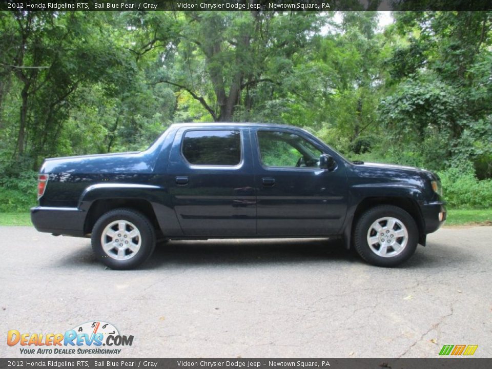 2012 Honda Ridgeline RTS Bali Blue Pearl / Gray Photo #1