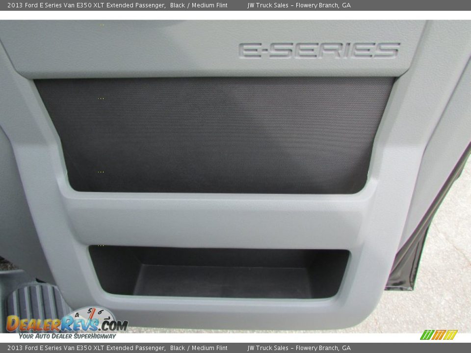 2013 Ford E Series Van E350 XLT Extended Passenger Black / Medium Flint Photo #23