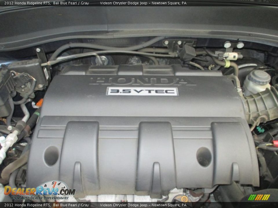 2012 Honda Ridgeline RTS Bali Blue Pearl / Gray Photo #9
