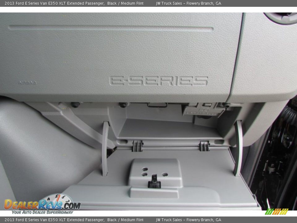 2013 Ford E Series Van E350 XLT Extended Passenger Black / Medium Flint Photo #29
