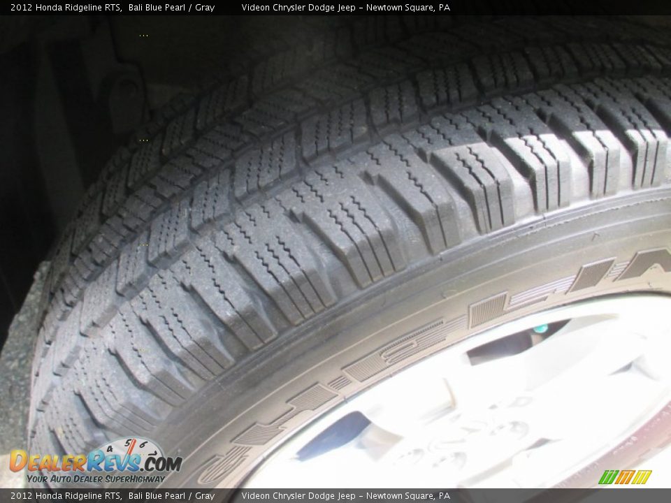 2012 Honda Ridgeline RTS Bali Blue Pearl / Gray Photo #11