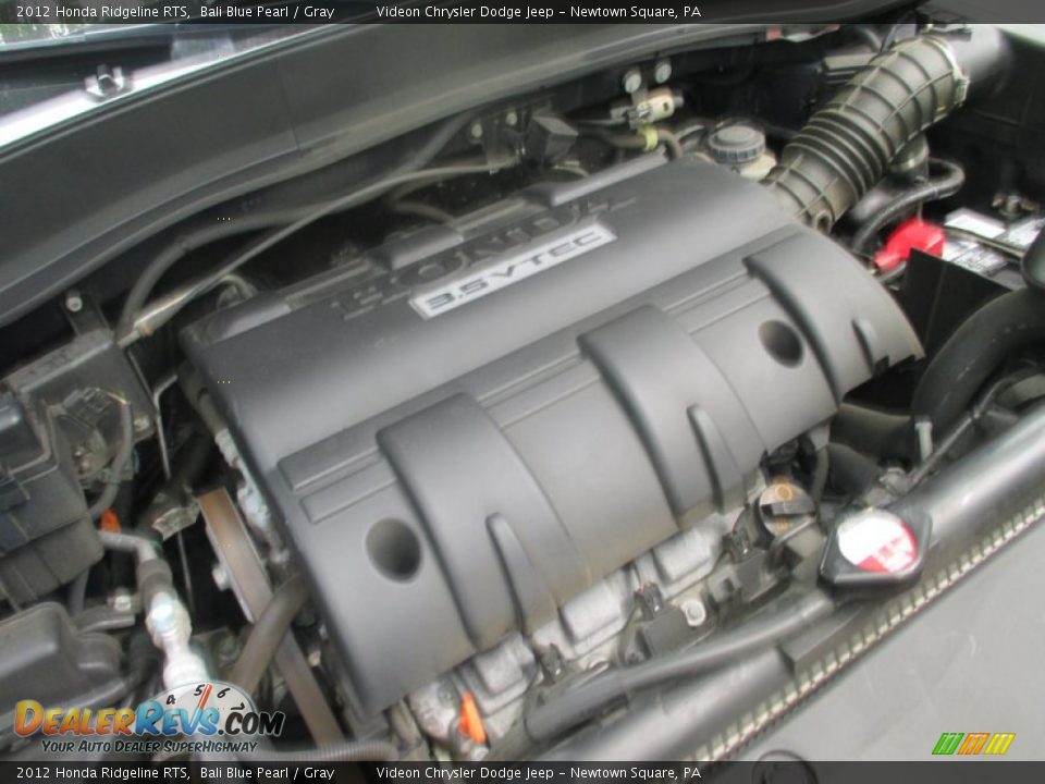 2012 Honda Ridgeline RTS Bali Blue Pearl / Gray Photo #12
