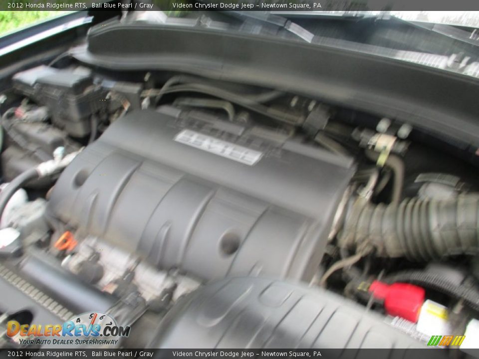 2012 Honda Ridgeline RTS Bali Blue Pearl / Gray Photo #13