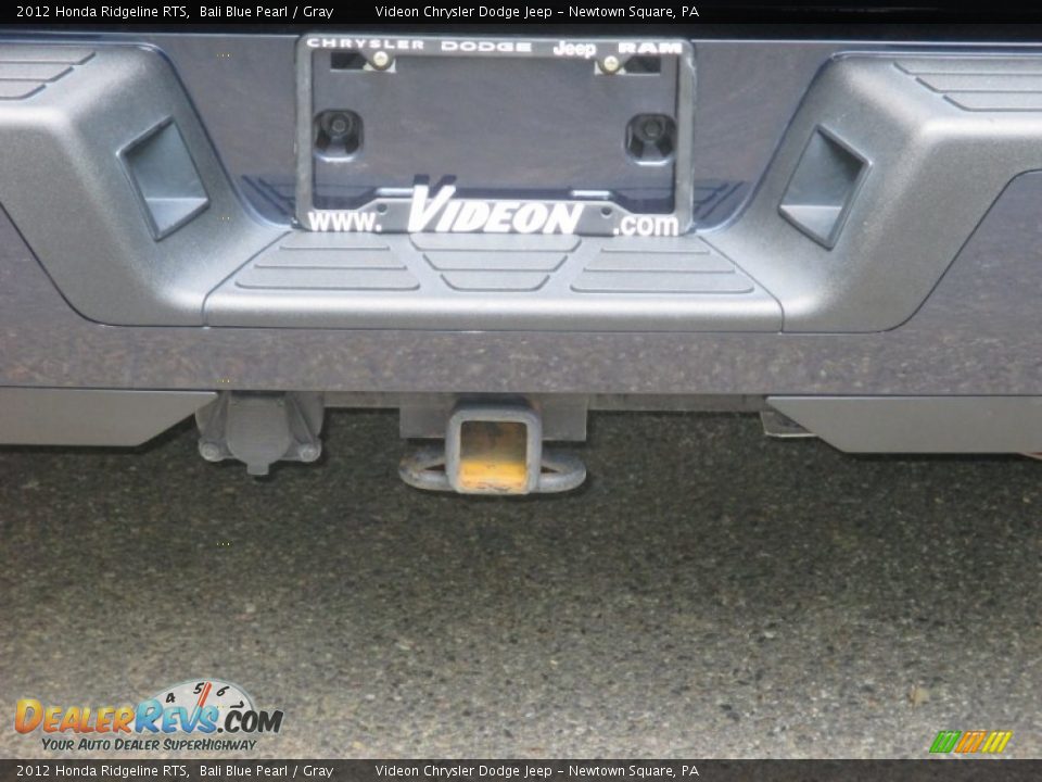 2012 Honda Ridgeline RTS Bali Blue Pearl / Gray Photo #14