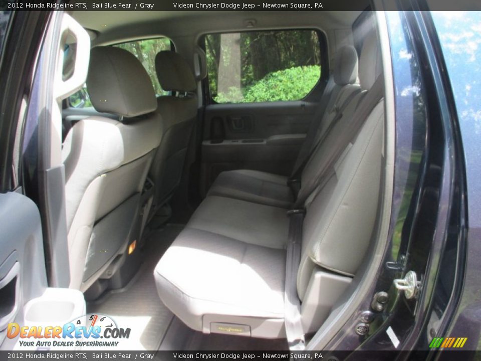 2012 Honda Ridgeline RTS Bali Blue Pearl / Gray Photo #20