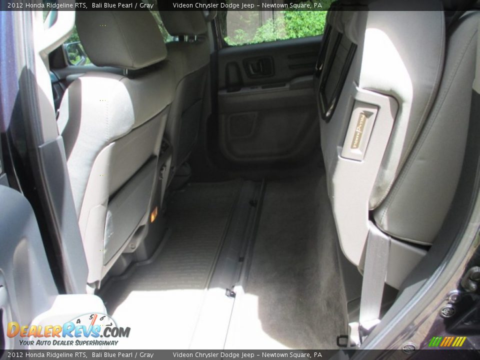 2012 Honda Ridgeline RTS Bali Blue Pearl / Gray Photo #21