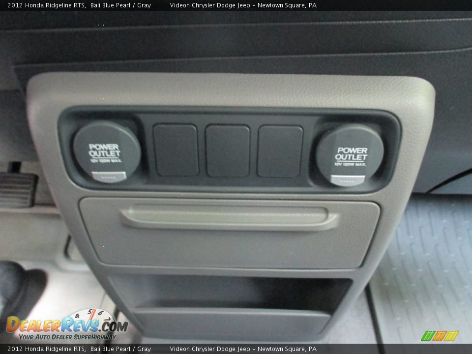 2012 Honda Ridgeline RTS Bali Blue Pearl / Gray Photo #30