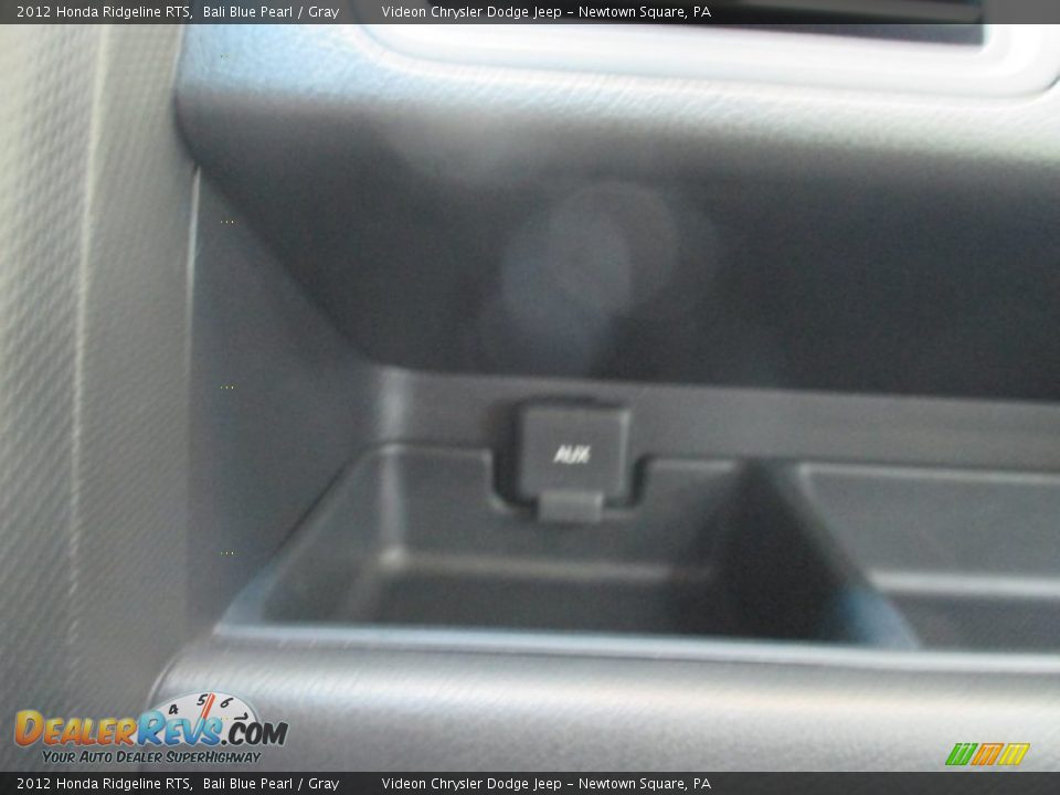 2012 Honda Ridgeline RTS Bali Blue Pearl / Gray Photo #32