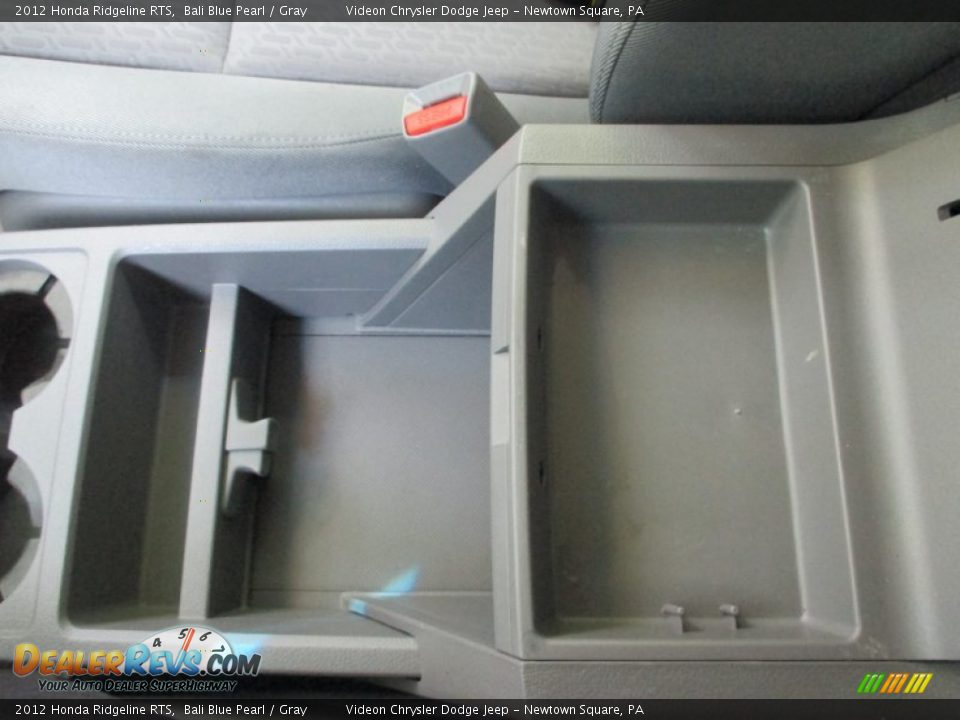 2012 Honda Ridgeline RTS Bali Blue Pearl / Gray Photo #33