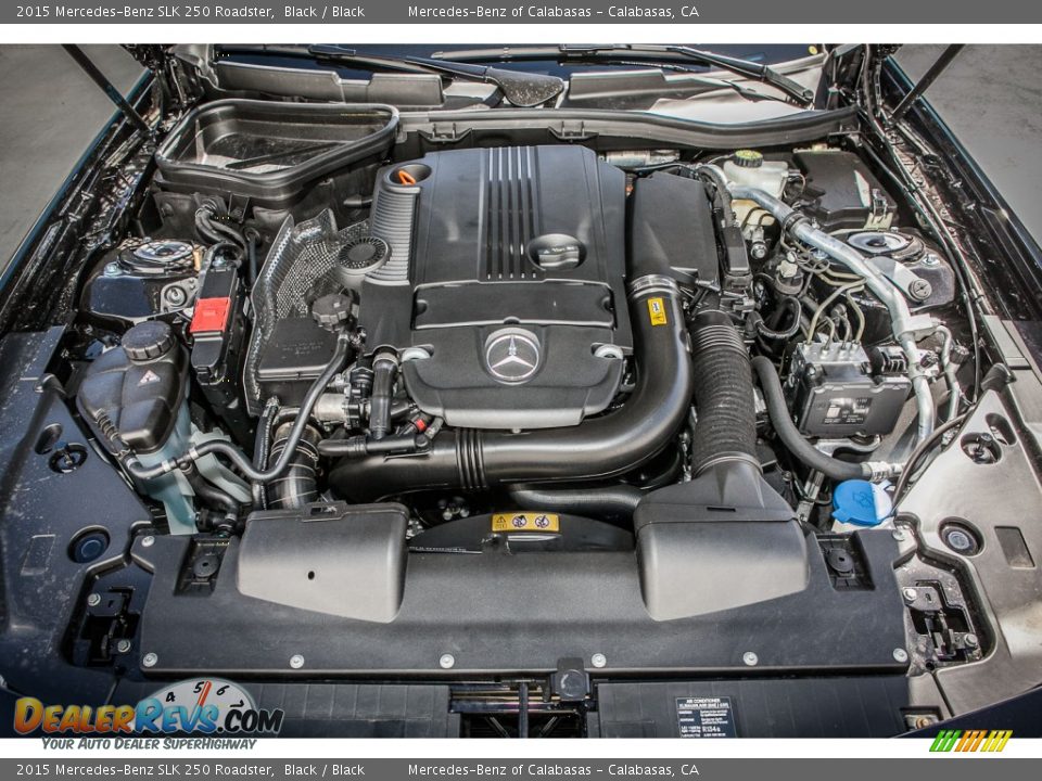 2015 Mercedes-Benz SLK 250 Roadster 1.8 Liter GDI Turbocharged DOHC 16-Valve VVT 4 Cylinder Engine Photo #9