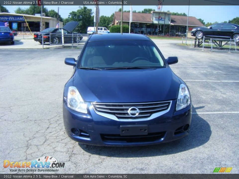 2012 Nissan Altima 2.5 S Navy Blue / Charcoal Photo #1