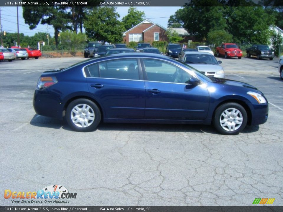 2012 Nissan Altima 2.5 S Navy Blue / Charcoal Photo #4