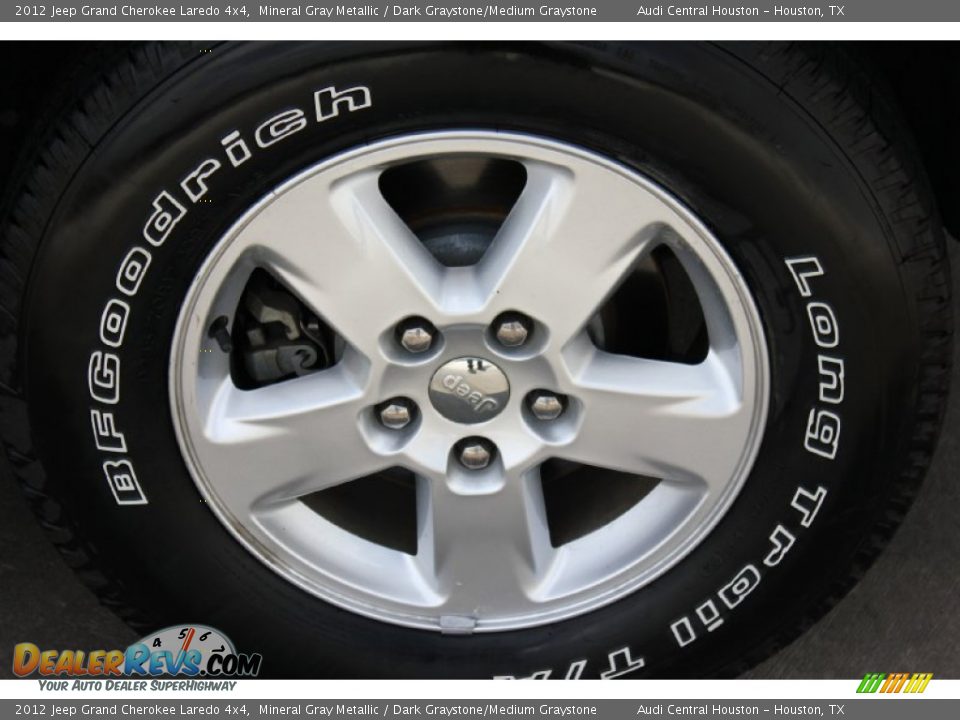 2012 Jeep Grand Cherokee Laredo 4x4 Mineral Gray Metallic / Dark Graystone/Medium Graystone Photo #4