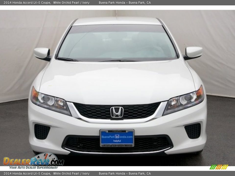 2014 Honda Accord LX-S Coupe White Orchid Pearl / Ivory Photo #2