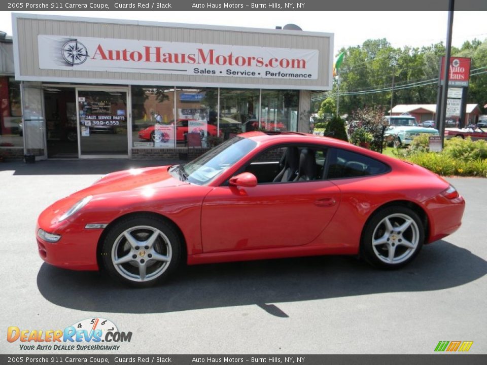2005 Porsche 911 Carrera Coupe Guards Red / Black Photo #1