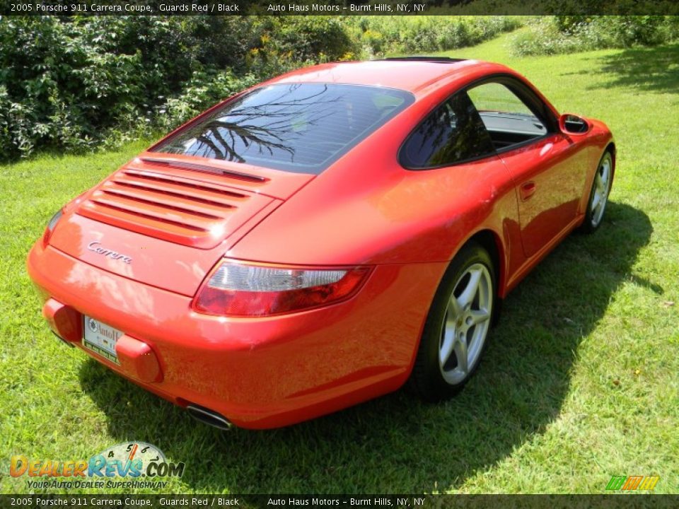 2005 Porsche 911 Carrera Coupe Guards Red / Black Photo #6