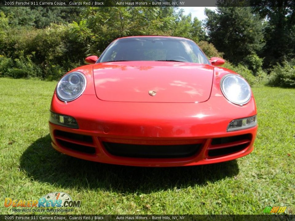2005 Porsche 911 Carrera Coupe Guards Red / Black Photo #9