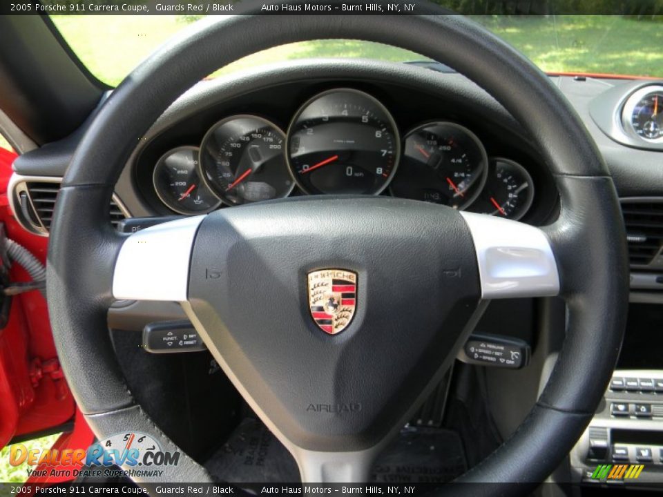 2005 Porsche 911 Carrera Coupe Steering Wheel Photo #10