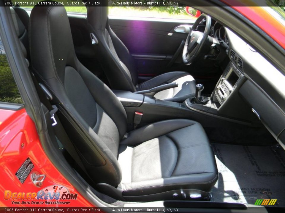 Front Seat of 2005 Porsche 911 Carrera Coupe Photo #15