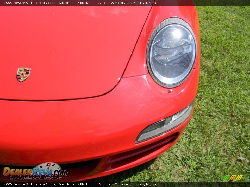 2005 Porsche 911 Carrera Coupe Guards Red / Black Photo #33