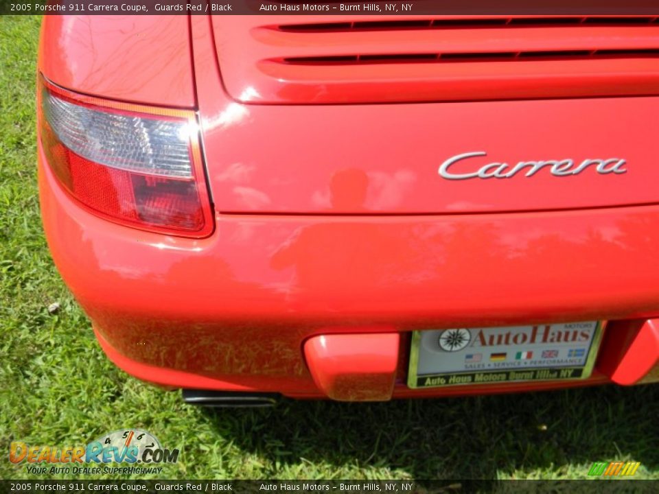 2005 Porsche 911 Carrera Coupe Guards Red / Black Photo #34