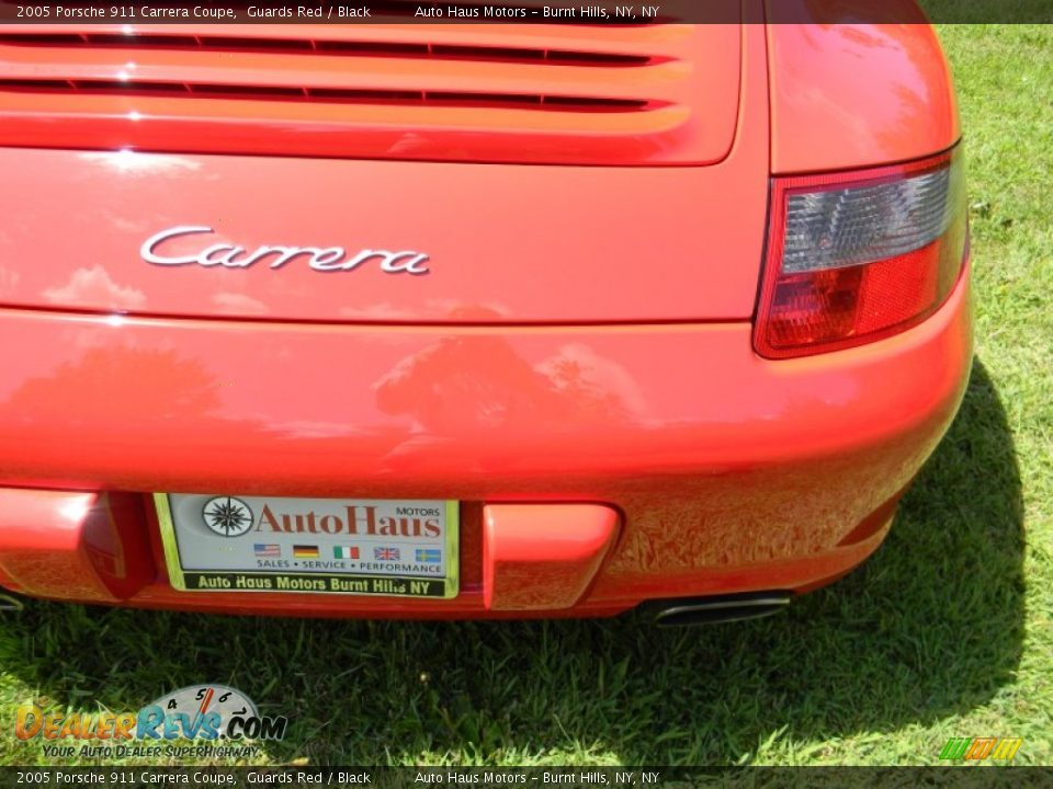 2005 Porsche 911 Carrera Coupe Guards Red / Black Photo #35