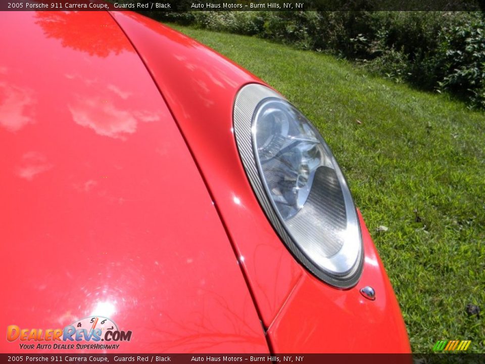 2005 Porsche 911 Carrera Coupe Guards Red / Black Photo #36