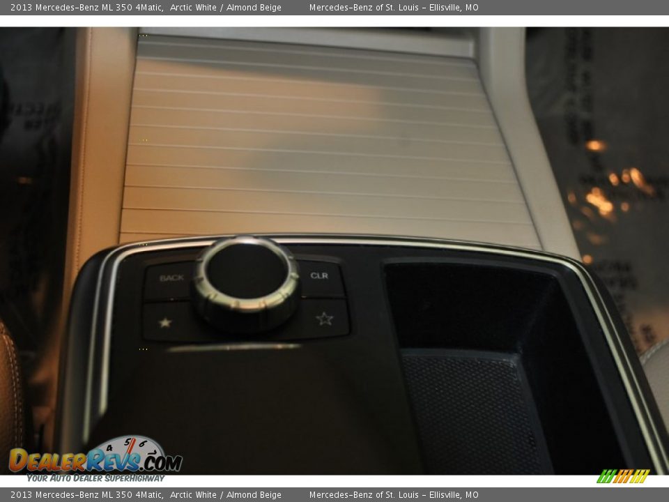2013 Mercedes-Benz ML 350 4Matic Arctic White / Almond Beige Photo #25