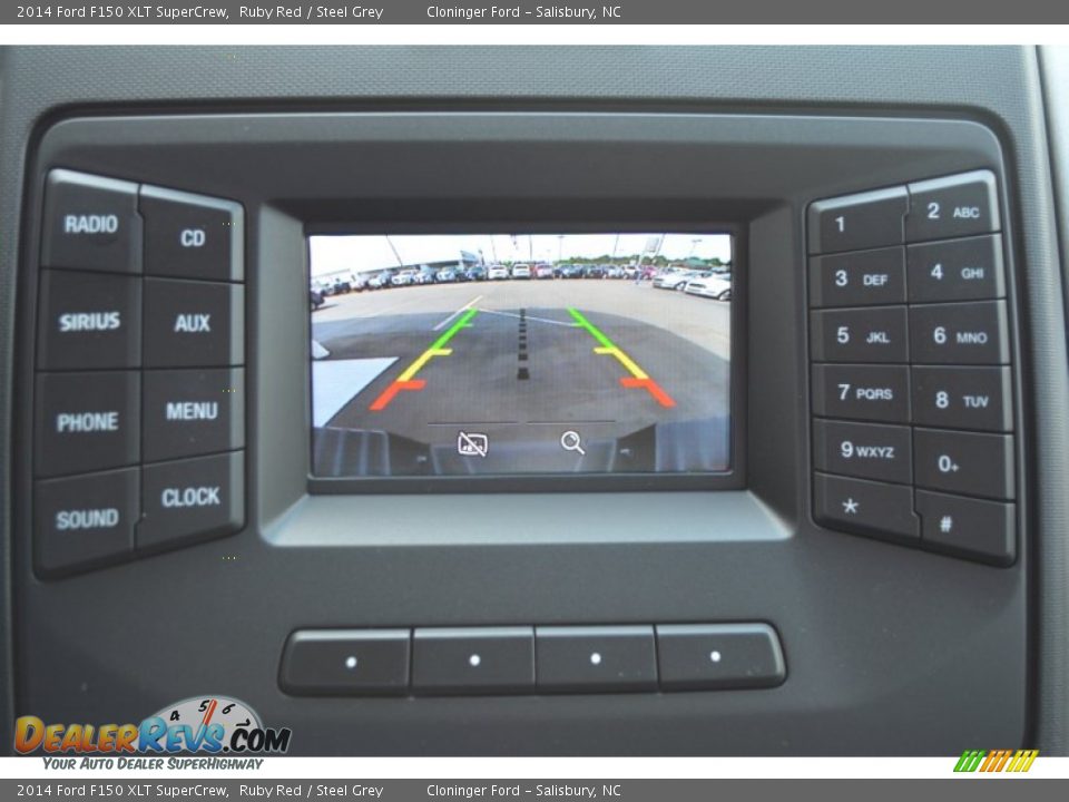2014 Ford F150 XLT SuperCrew Ruby Red / Steel Grey Photo #14