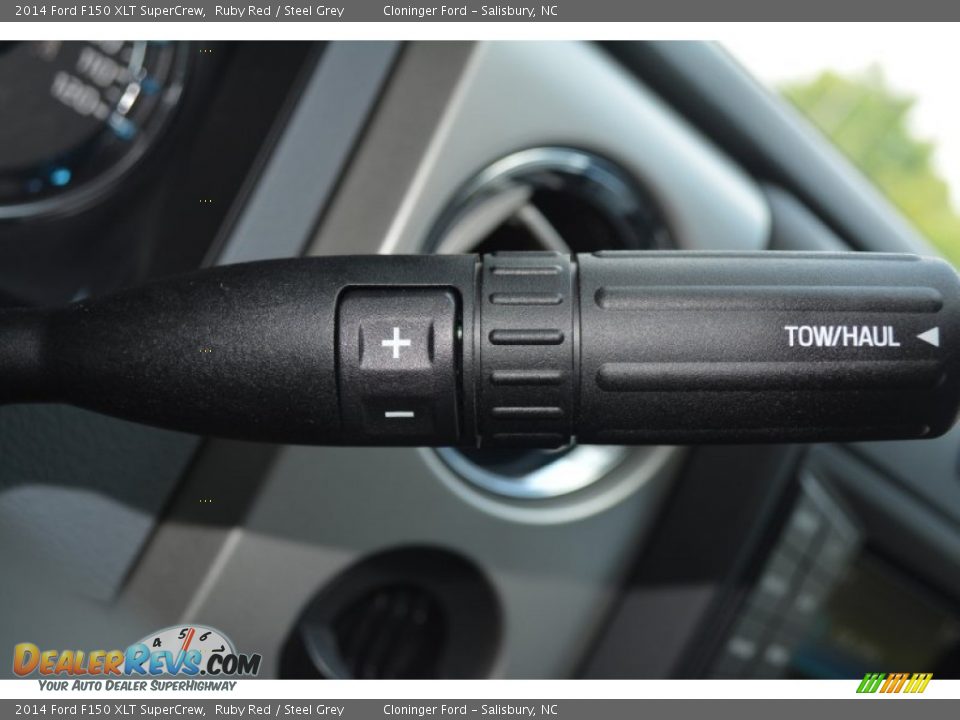 2014 Ford F150 XLT SuperCrew Ruby Red / Steel Grey Photo #20