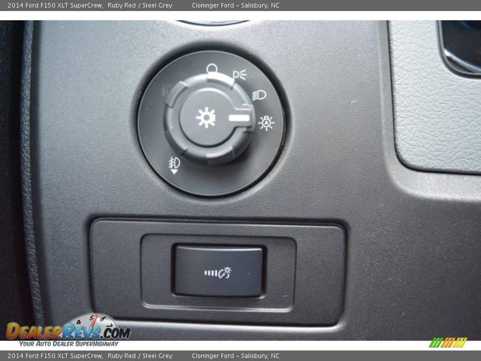 2014 Ford F150 XLT SuperCrew Ruby Red / Steel Grey Photo #21