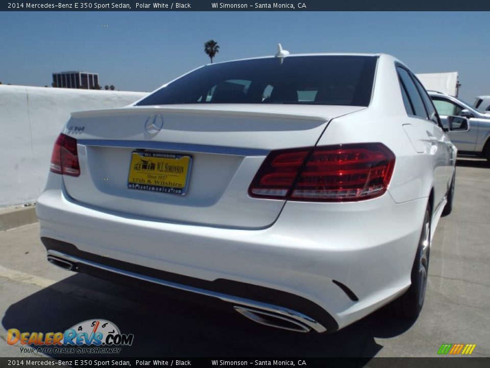 2014 Mercedes-Benz E 350 Sport Sedan Polar White / Black Photo #4