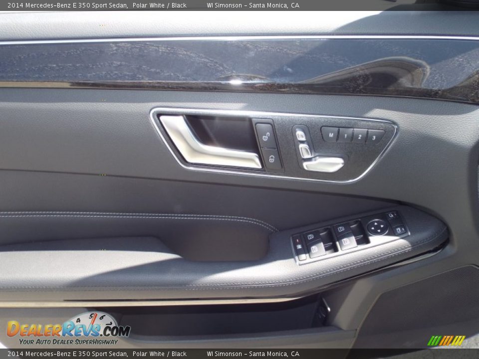 2014 Mercedes-Benz E 350 Sport Sedan Polar White / Black Photo #6